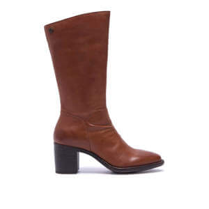 Carl Scarpa Lodeve Tan Leather Ankle Boots